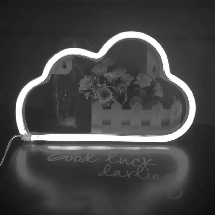 Cloud Sign Neon Light - VITALS Demo Store