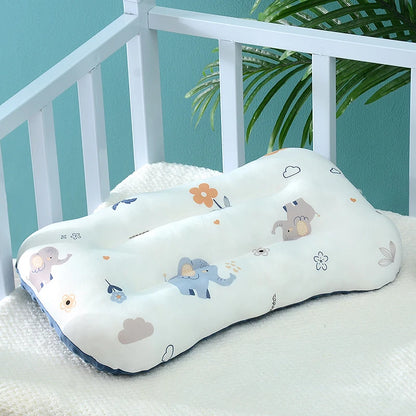 Newborn Velvet Baby Pillow - elephant - VITALS Demo Store