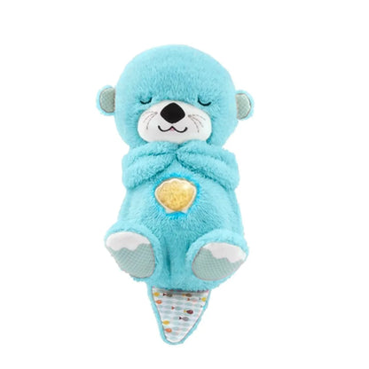 Breathing Otter Baby Plush Toy - Blue Otter / With Box - VITALS Demo Store