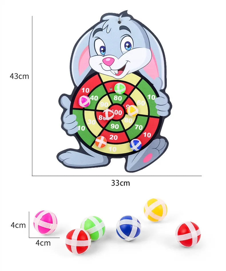 Cartoon Animal Dart Board Toy - VITALS Demo Store