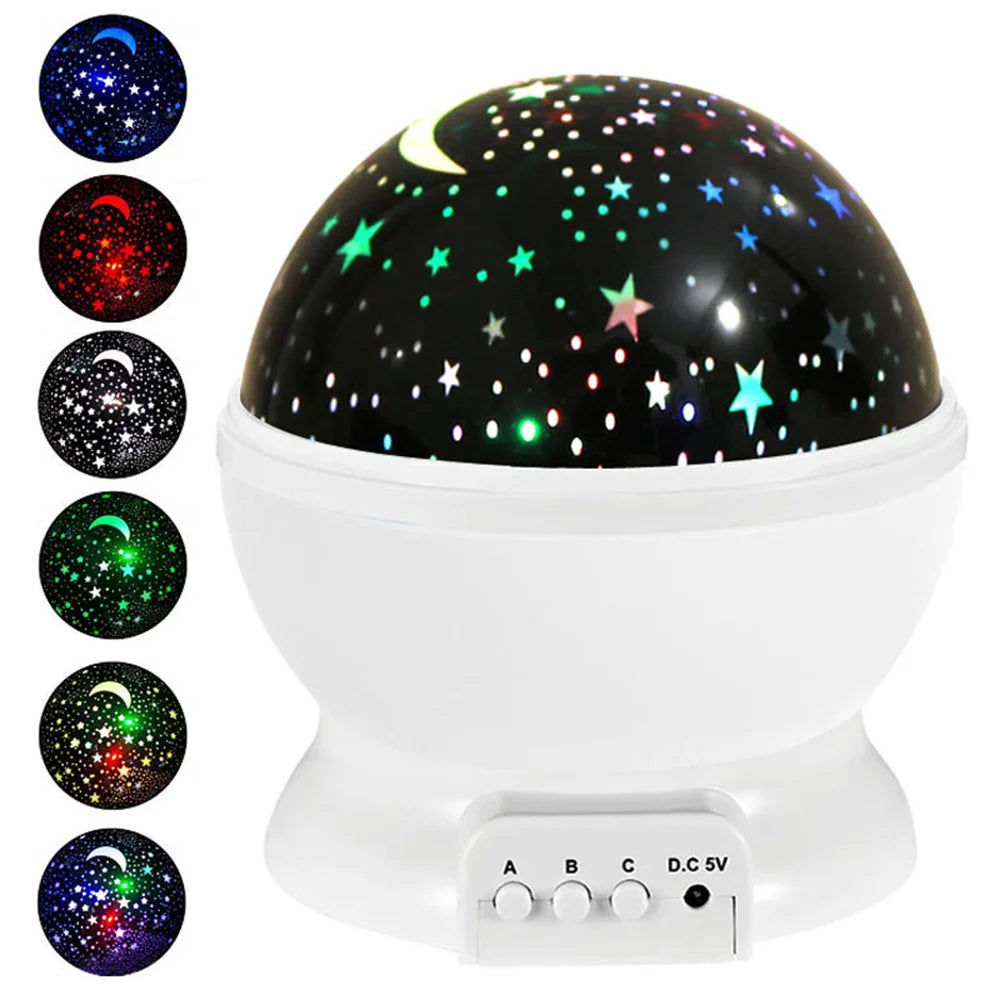 Starry Projector Night Light - White - VITALS Demo Store