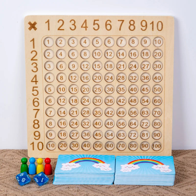 Multiplication Board Game Educational Toy - VITALS Demo Store