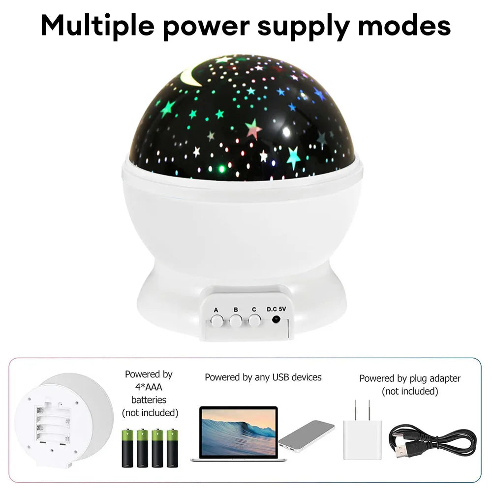 Starry Projector Night Light - VITALS Demo Store