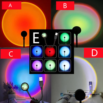 USB Sunset Lamp Projector - VITALS Demo Store