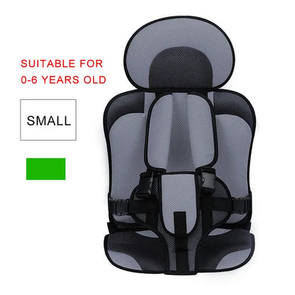 Adjustable Child Car Seat Mat | 6 Months - 12 Years - gray samll - VITALS Demo Store