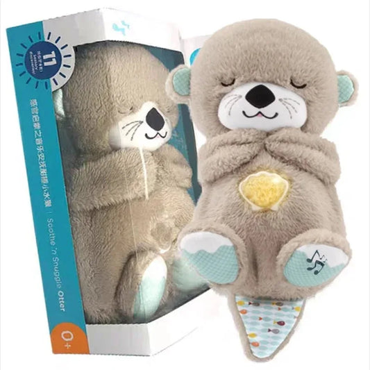 Breathing Otter Baby Plush Toy - VITALS Demo Store