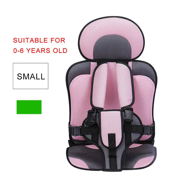 Adjustable Child Car Seat Mat | 6 Months - 12 Years - pink small - VITALS Demo Store