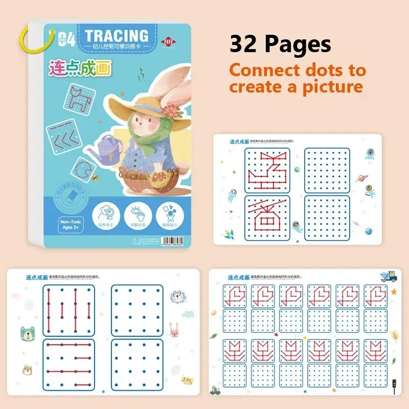 Magical Tracing Workbook for Kids - Connect dots - VITALS Demo Store