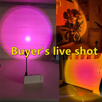 USB Sunset Lamp Projector - VITALS Demo Store