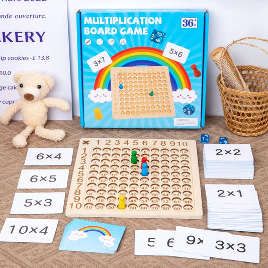 Multiplication Board Game Educational Toy - VITALS Demo Store