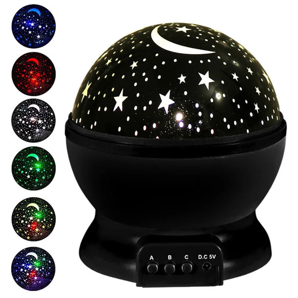 Starry Projector Night Light - Black - VITALS Demo Store