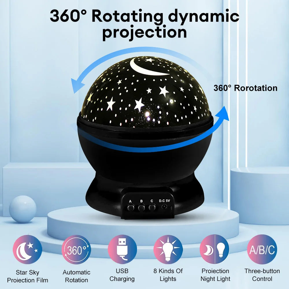 Starry Projector Night Light - VITALS Demo Store