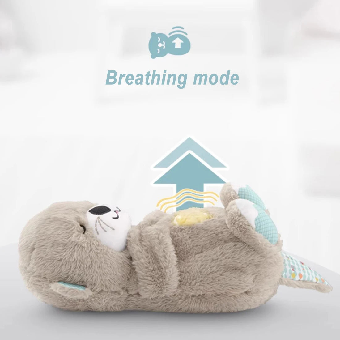 Breathing Otter Baby Plush Toy - VITALS Demo Store